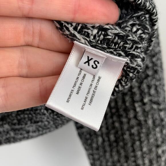 Proenza Schouler White Label Merino Wool Cardigan Button Down Womens XS Grey - Picture 12 of 15